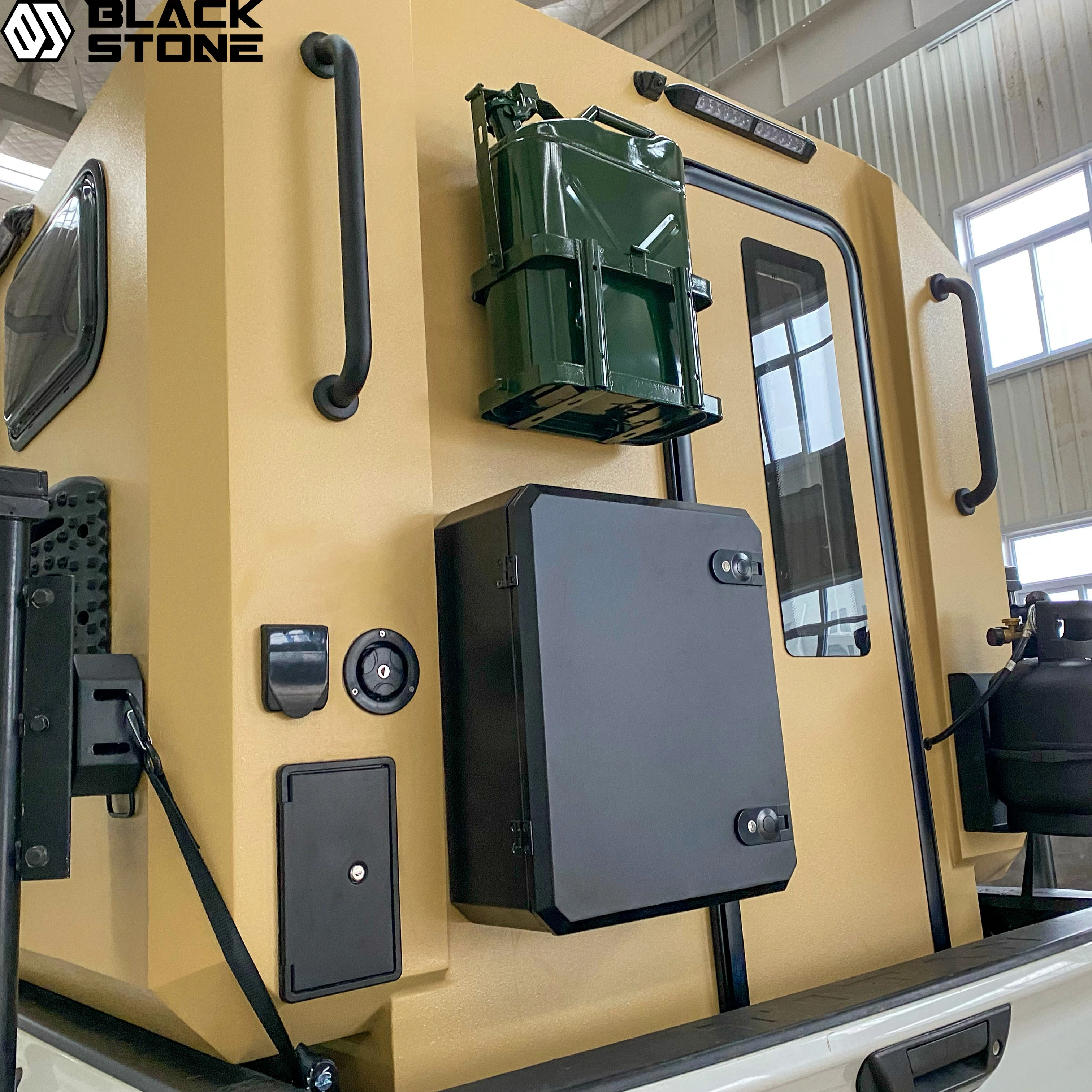 Truck camper box trailer house body slide in fiberglass off-road aluminum small semi  truck rv camper for sale