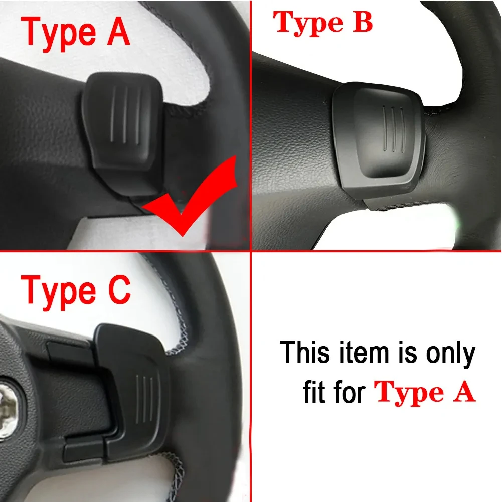 2 pcs Car Steering Wheel Shift Paddle Extension Shifters For Volkswagen VW Golf 5 Golf 6 Jetta Passat Polo Sharan Tiguan Touareg