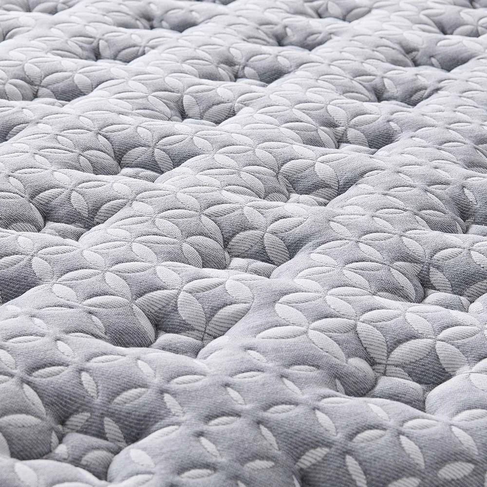 Knitting fabric high quality latex foam mattress memory foam pocket spring foam encasement compress roll in a box mattress