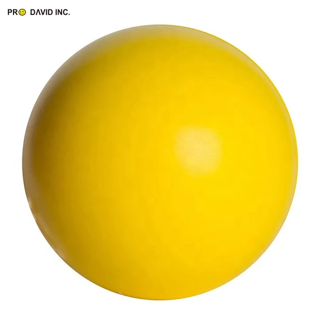 RTS Hot selling Promotional PU foam Plain Round Shape Anti Stress Ball