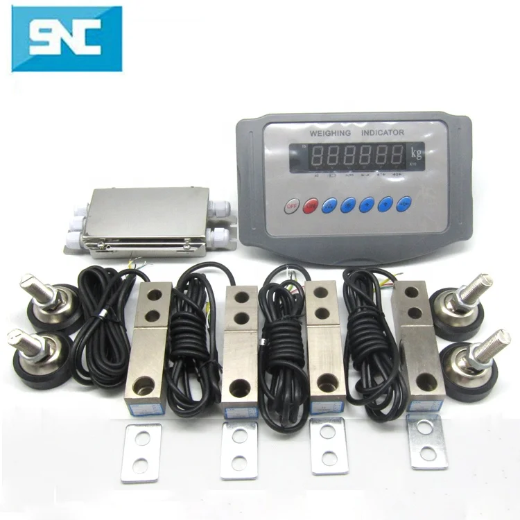 SC8320C Kit Animal scale Weighing Scale Sensor 50kg-3ton  shear beam Load Cell For Livestock