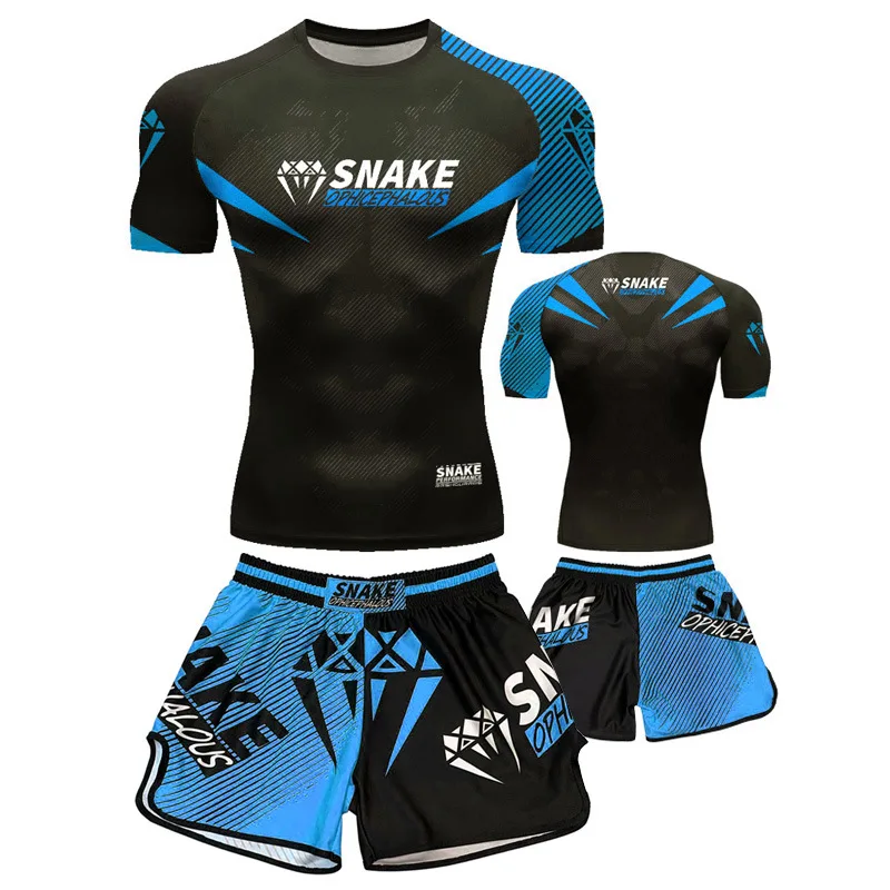 sparring training clothes quick-drying Men Cross Boxing Shorts Fight Wear Muay Thai Boxing Shorts Gym Trunks Classic Boxing suit