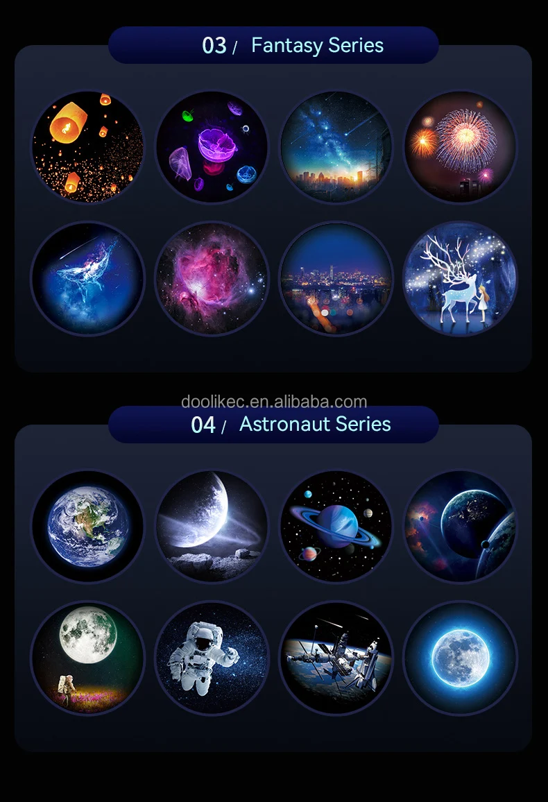 Sky Space Star Projection Baby Star Moon Led Smart Night Light Cloud Galaxy Projector Lamp For Kids