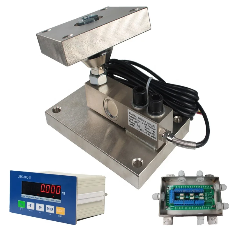 Relay output serial Poultry Hopper Weight Scale Sensor mounting Load Cell Module for Silo Scale Weighing Monitor 4~20mA