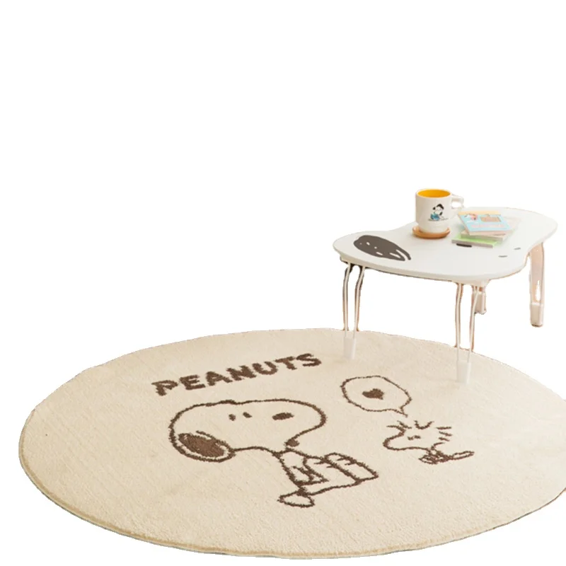 Мягкий флисовый коврик с картонным дизайном, домашний декор, напольный коврик, гостиная, утолщенные Нескользящие ковры и коврики