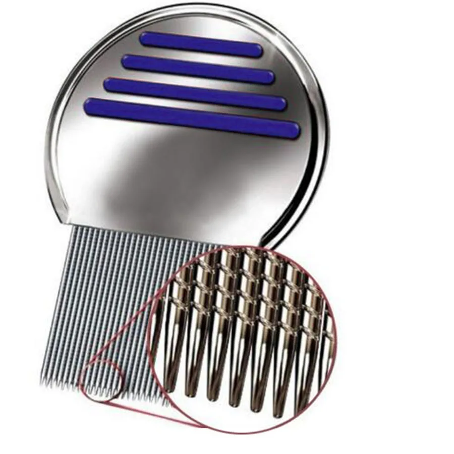 wholesale factory head metal nit eggs lice treatment comb
