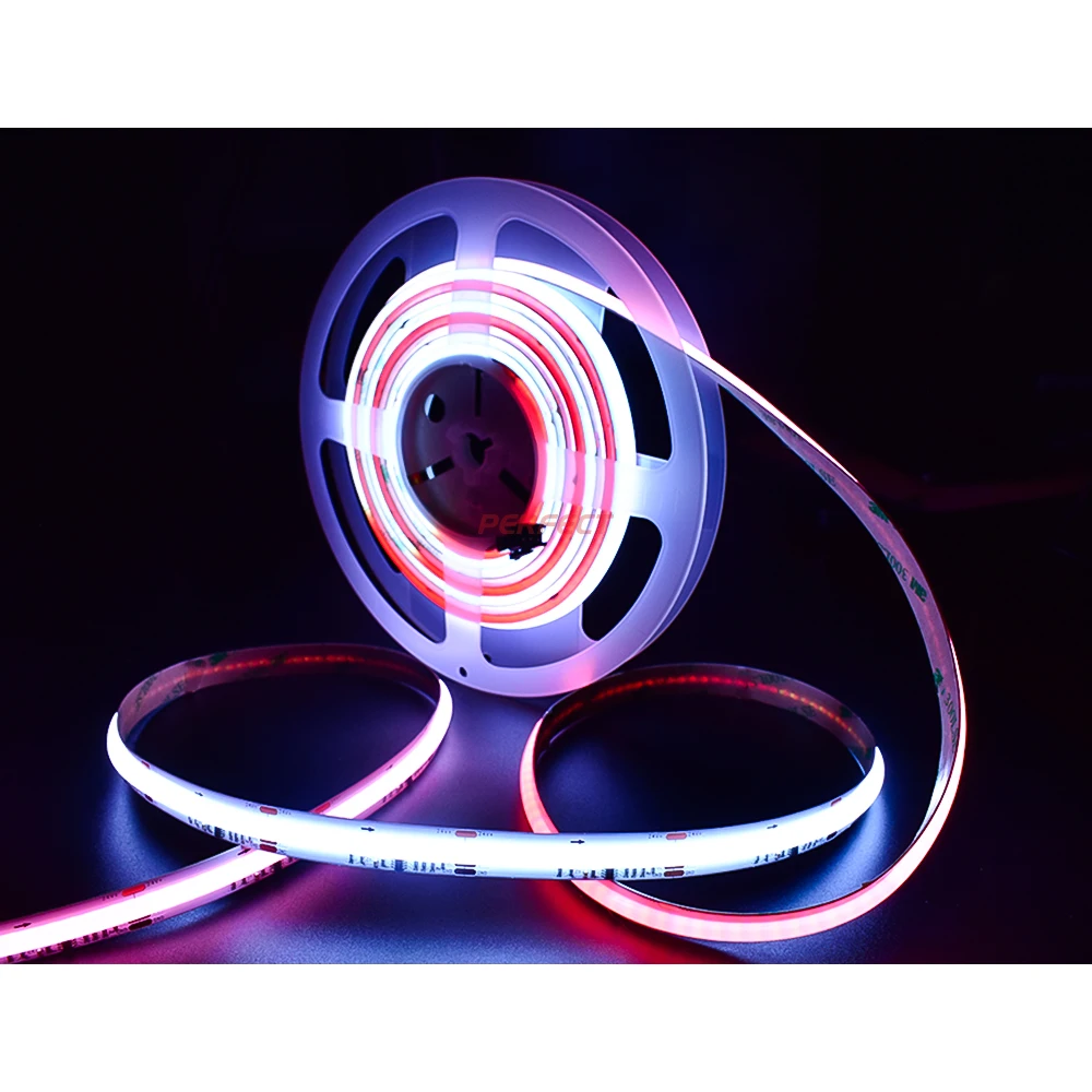 new Pixel RGB Cob Led Strip 720leds/m WS2811 24V 12mm 21W RGBIC Addressable Cob Led Strip