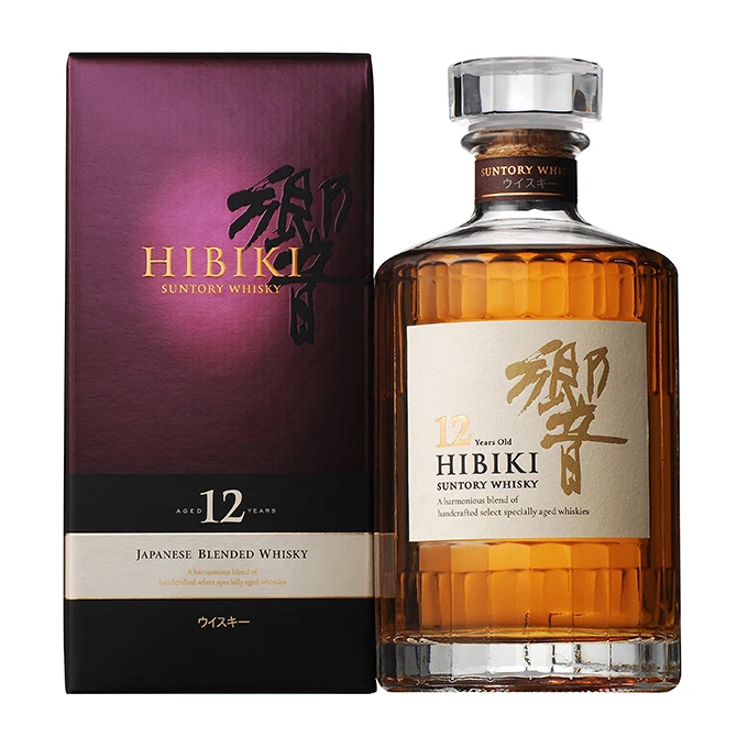 Japanese Hibiki  suntory alcoholic beverage dispensadora de whiskey