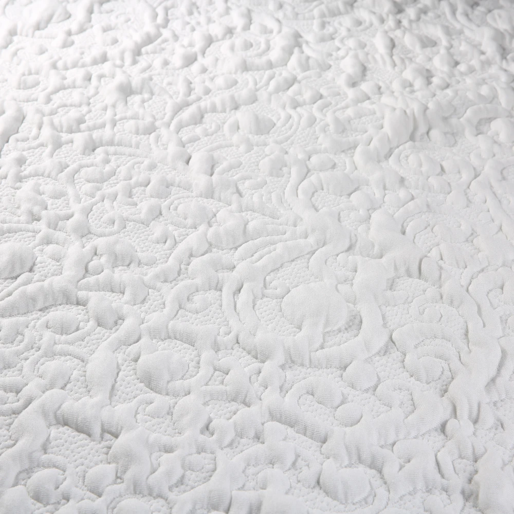 spandex and viscose mattress jacquard knit fabric in modern design