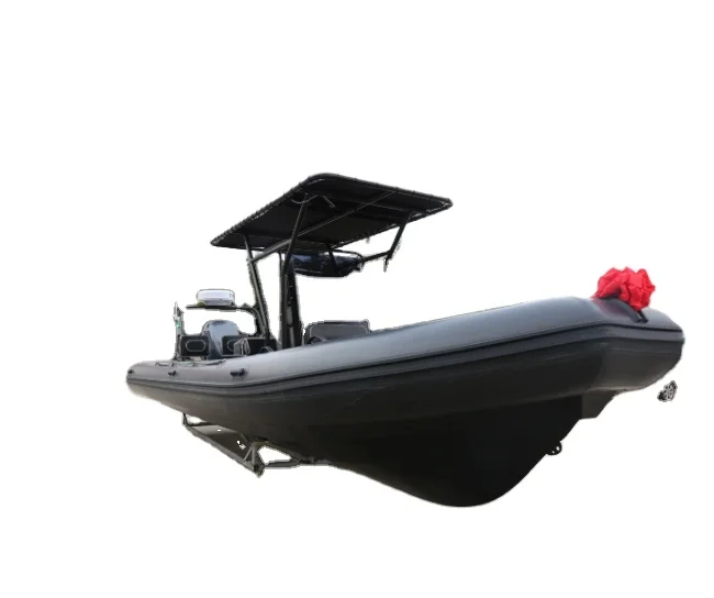 CE Alu Rib760 Aluminum Hull Patrol Rubber Inflatable Boat with YAMAHA 200HP Motor