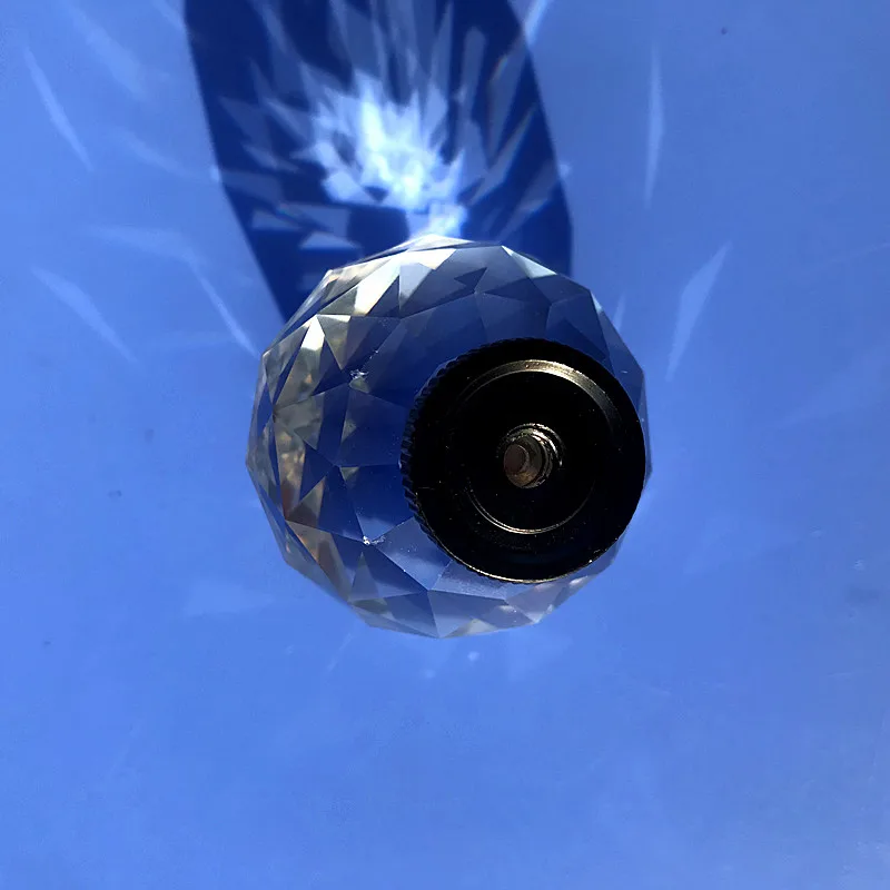 Wholesale Crystal Ball Prisms Crystal glass prism balls with screws for DIY photography work