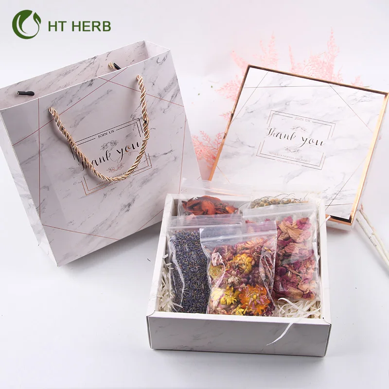 DIY Dry Flower Soap Candle Decoration Packing Bags Preserved Dried Flowers Herbs for resin