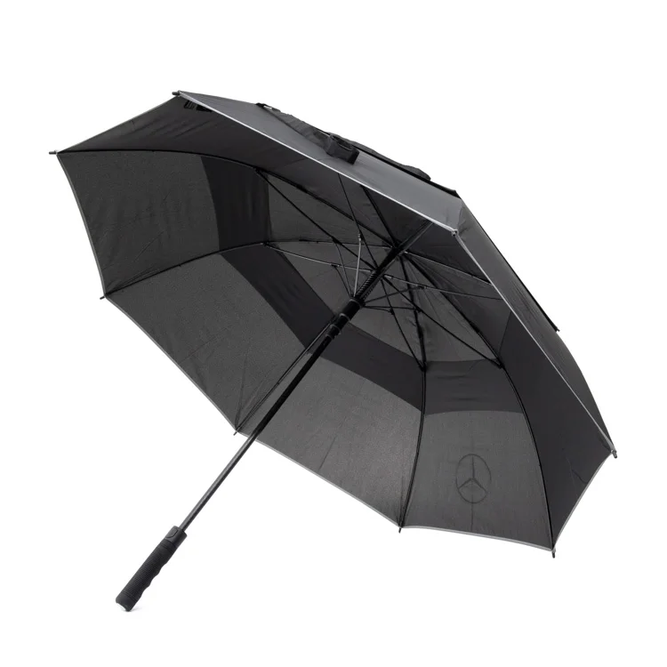 Customized Brand Logo Prints High End 68-inch Oversize Windproof Double Layer with Vents Golf Umbrella
