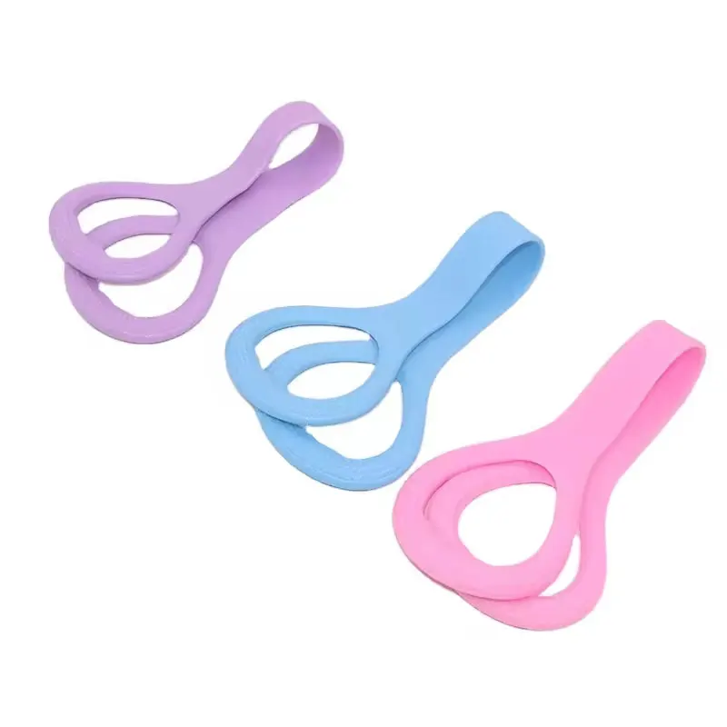 Figure 8 Exercise Resistance Band With Non-Slip Handle Chest Expander Shoulder Arm Strength Training Yoga Stretching Band