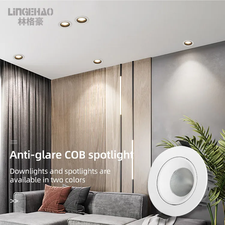 LED Downlight Manufacturer Surface Mounted Down Light Front Replace Bulb Ceiling Light Modern Style Spotlight