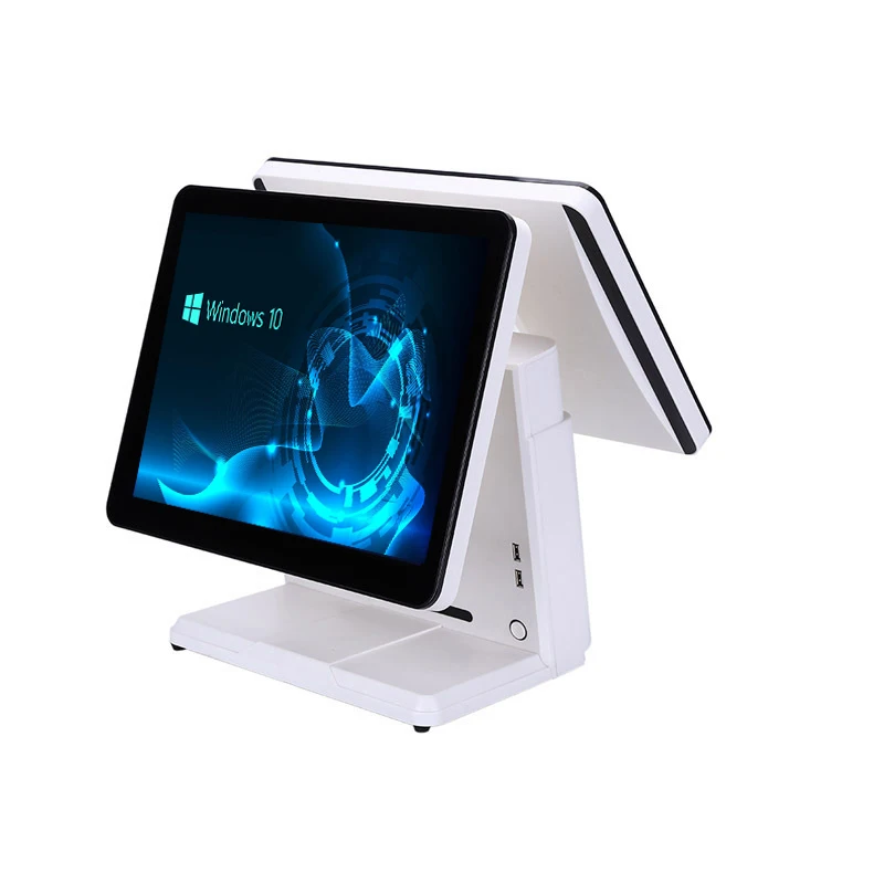 
China Manufacturer POS system 15 inch touch screen POS machine all in one T-C002 