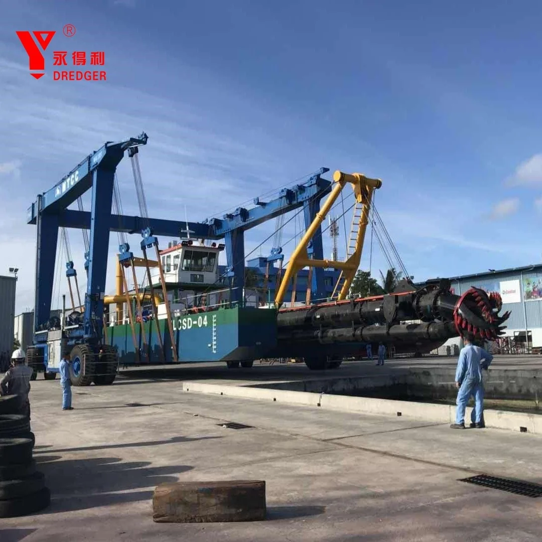 2024 hot sale hydraulic system dredger machine /sand dredging cutter suction dredger