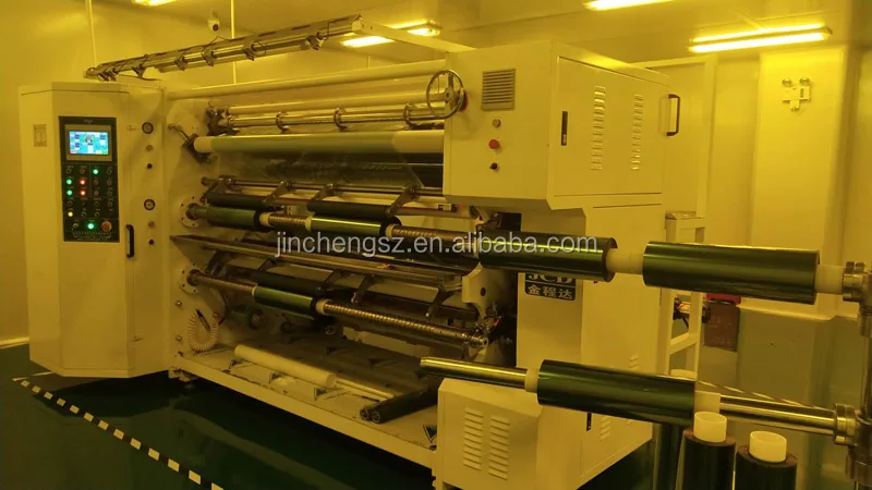 2000mm  professional PCB filed PET dry film jumbo roll  high speed slitting rewinding machine