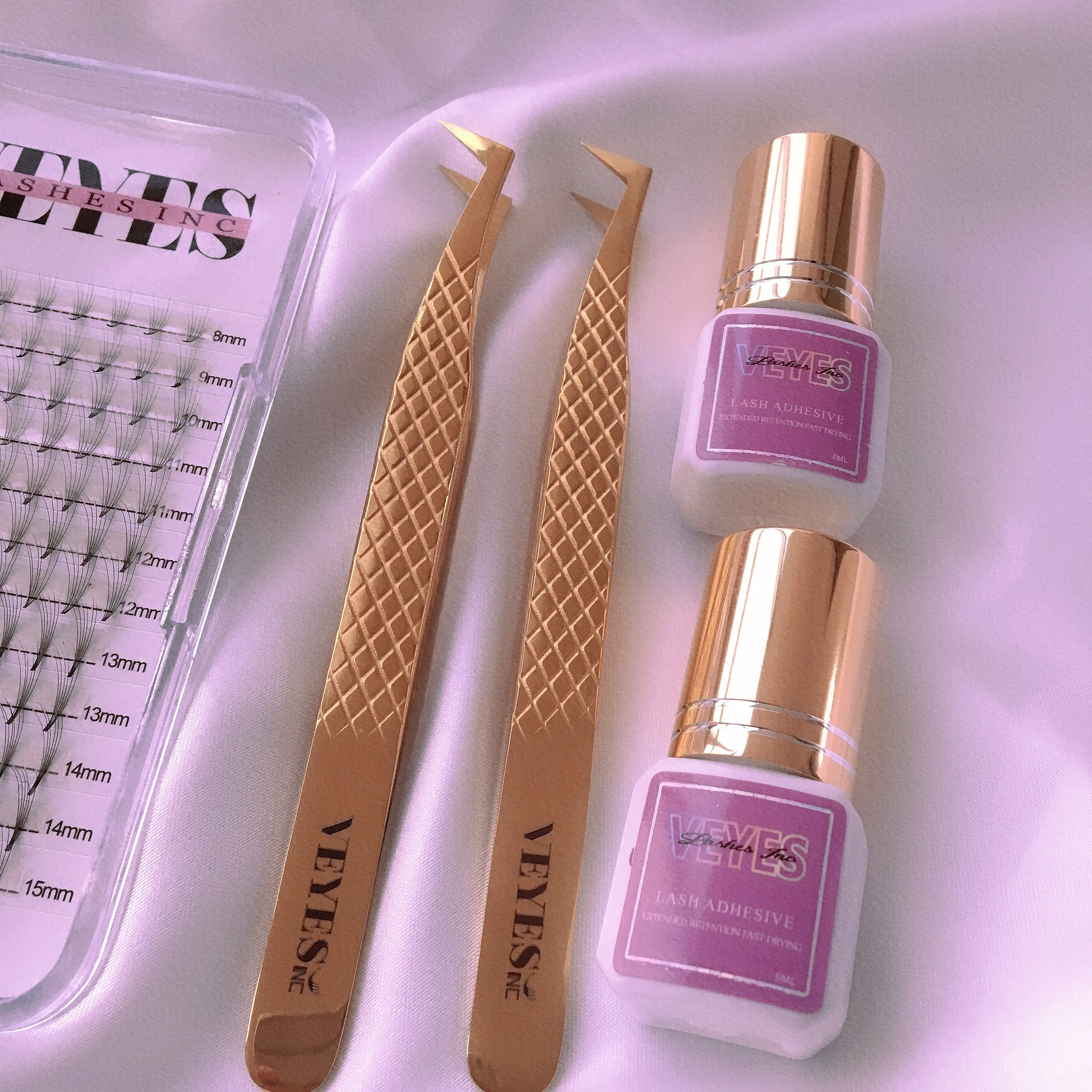 VEYES Wholesale Oem Diy Segment Lash Glue Private Label Non Latex Toxic Smell 7days Strong Hold Diy Lash Bond Seal Glue