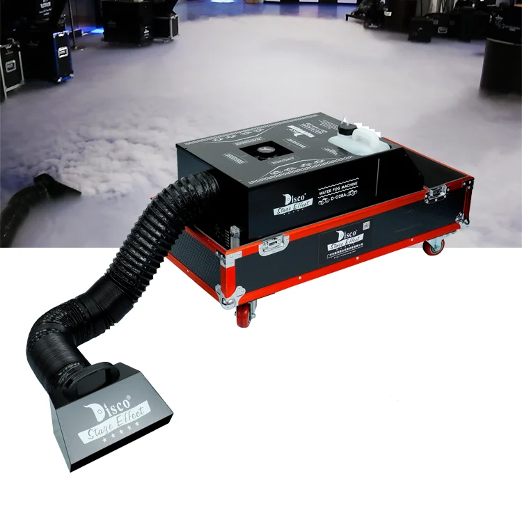 Wholesale price 3000W low lying fog smoke mist machine ground smog in wedding concert water base oil low fog machine