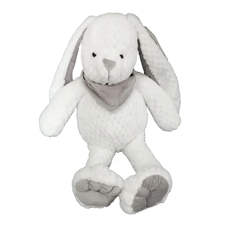 Прошел EN71 20 см Супер softcuddly игрушка белый и серый кролик мягкие стыдливой бежевый кролика