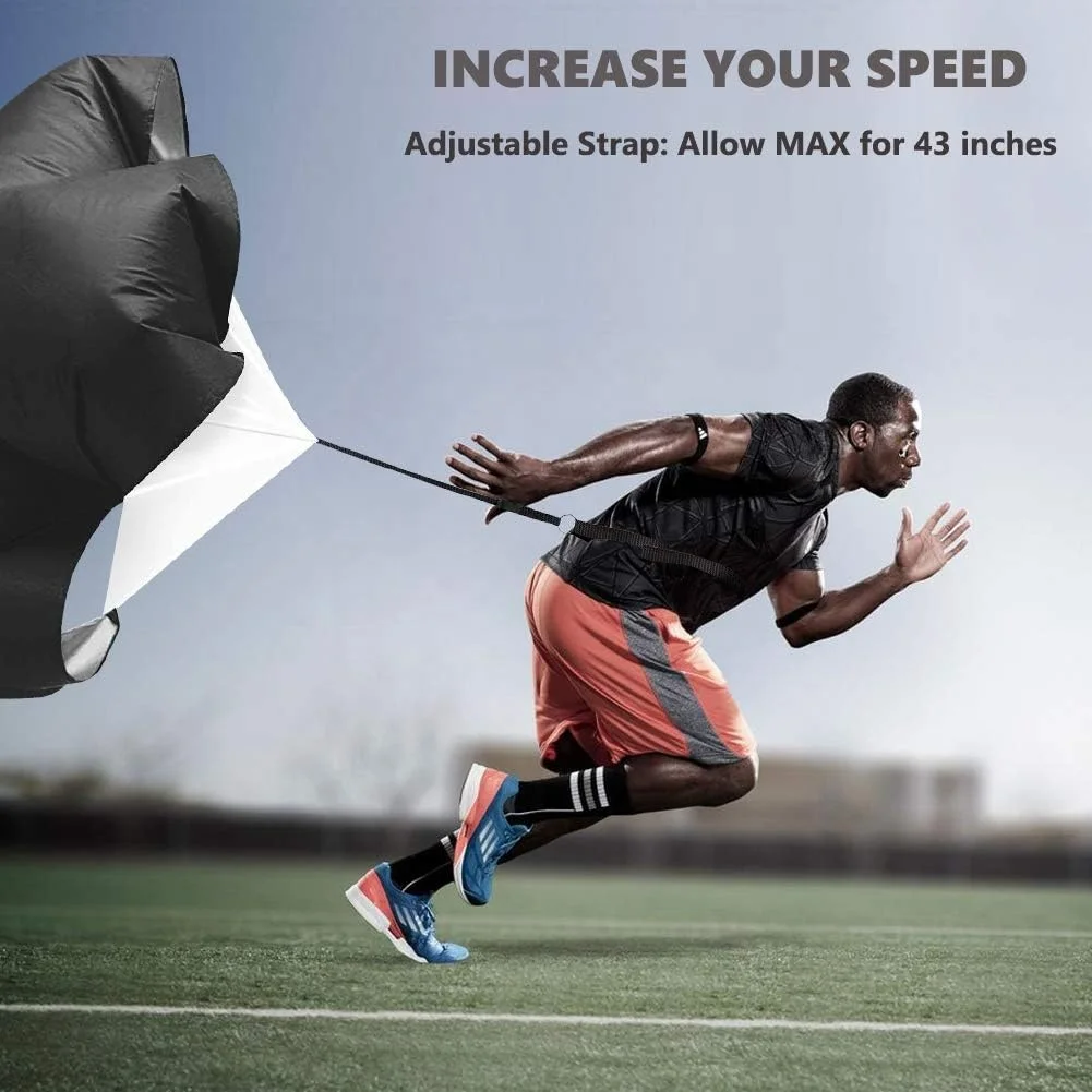 Disc Cones Agility Ladders Speed Jump Rope Powered Parachute Football Equipment Speed Agility Training Set