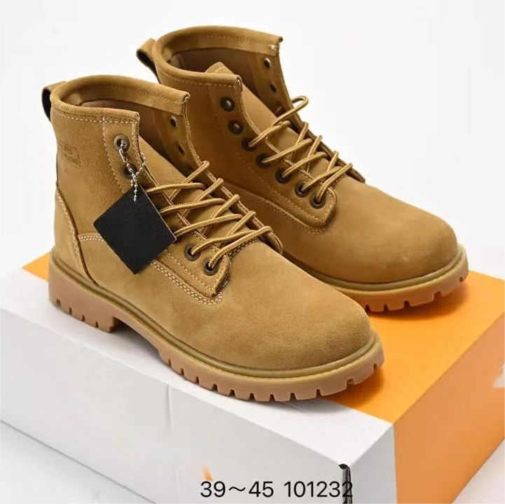 Classic Casual Boots Outdoor Mountain Genuine Leather Men Martin Boots Hiking Boots For Men