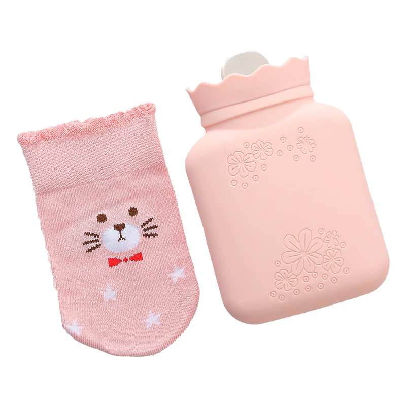 Hot Sale Creative Eco Friendly Silicone Rubber Hot Water Bottle