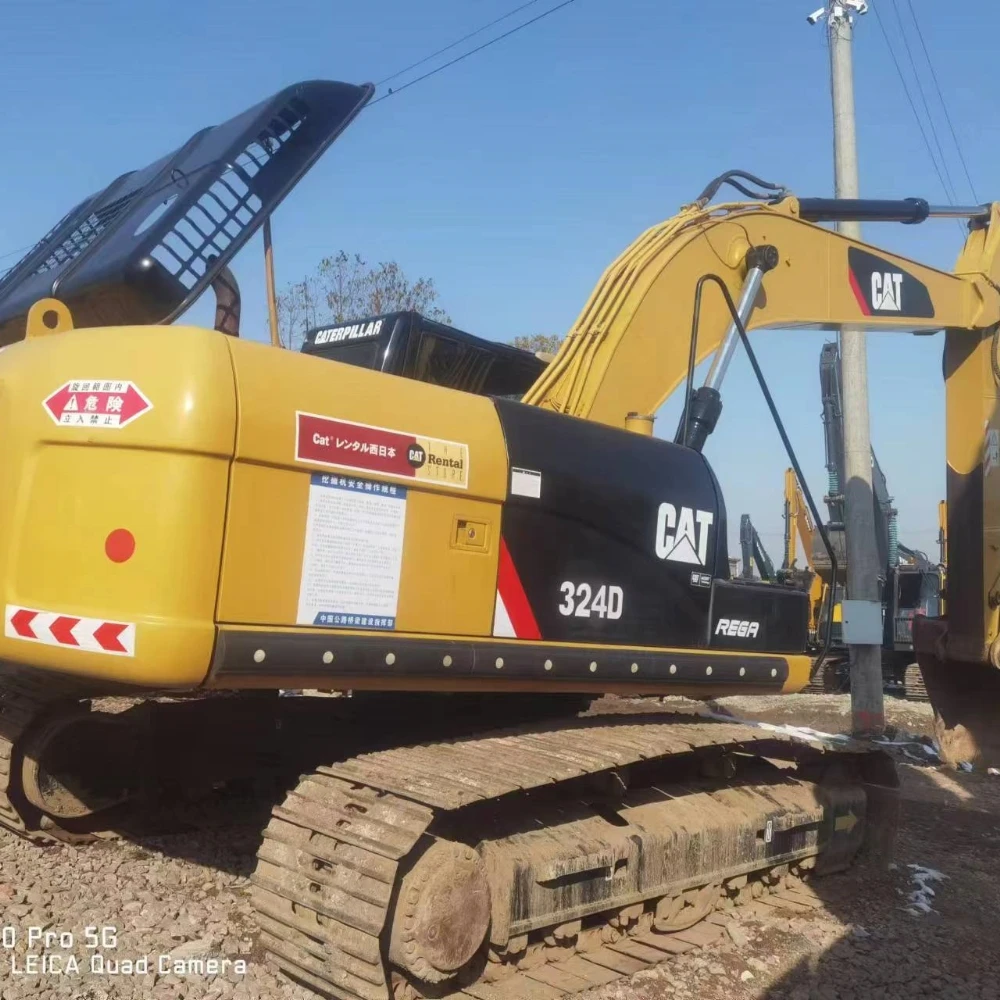Дешевая и тонкая гусеница CAT324D б/у Caterpillar в хорошем состоянии CAT325 CAT326 горячая распродажа