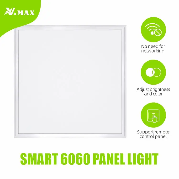 Профессиональная Светодиодная панель Vmax smart light с сертификатом для современного дома 600*600
