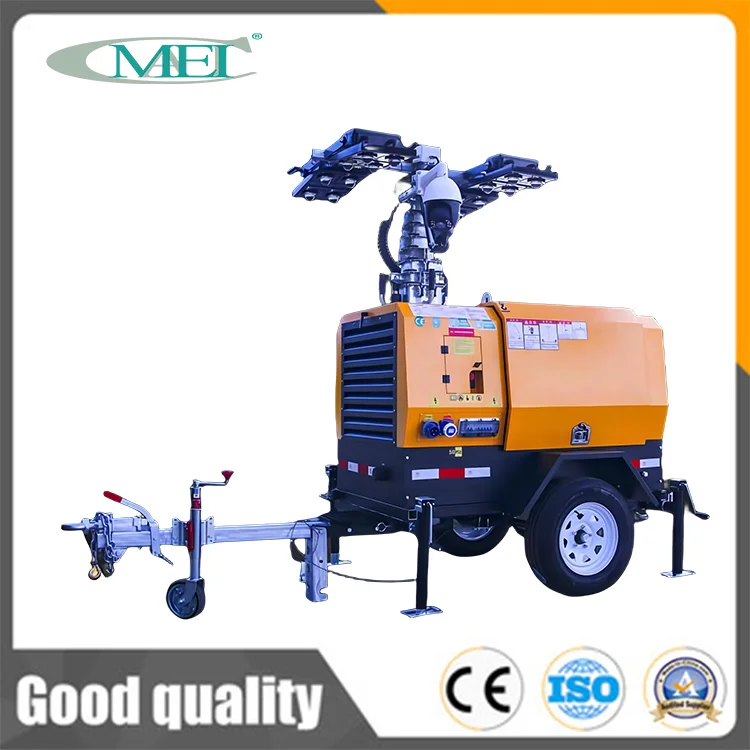 Portable Lighting Tower High Power Mobile Light Tower LED