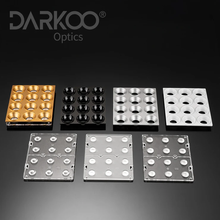 60 90 Degree Led Lens Multi Supply Sample Cob Angle Led Opticals Lighting Usage Smd Mould For Transmittance Cob Optical Lens