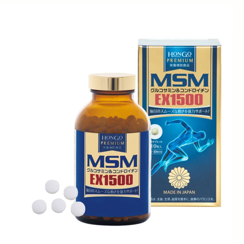 Chondroitin tablets sulfate glucosamine chondroitin for male and female (OEM possible)