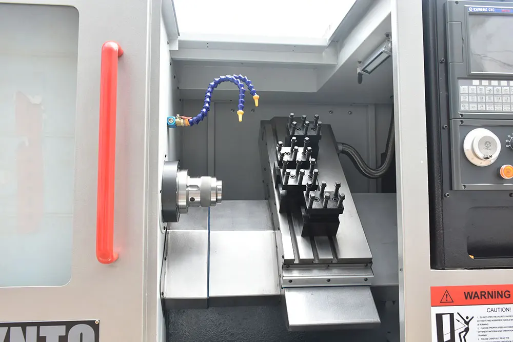 Inclined bed cnc lathe CK35L torno cnc turning center machine  2 axis slant Bed lathe cnc machine