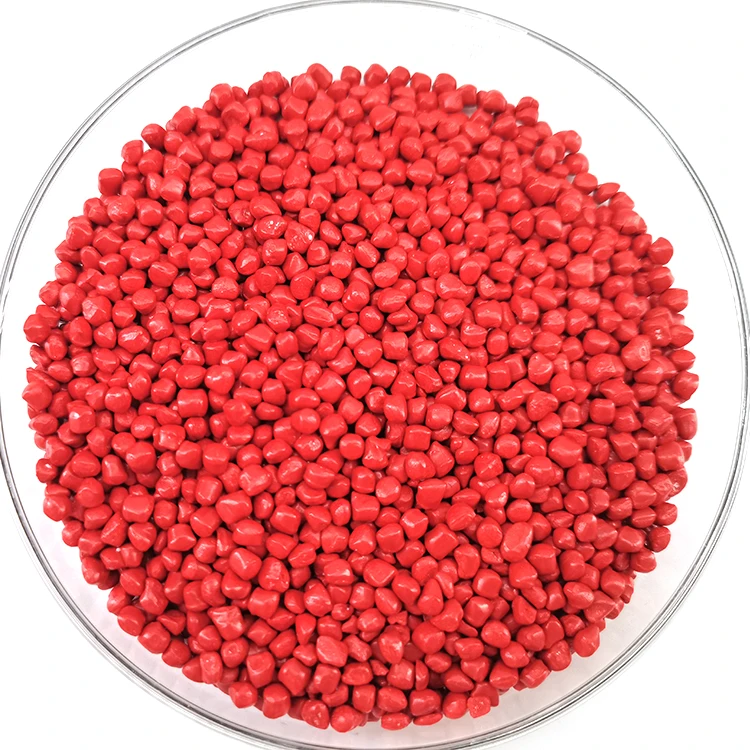 Китайские производители, красный полипропиленовый/полиэтиленовый маточный концентрат, пластиковый материал