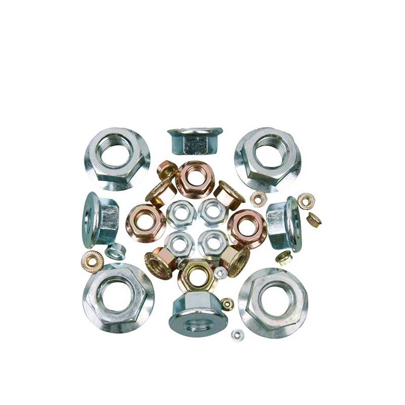 Cheap, multifunctional and high quality M3 M4 M5 M6 M8 M10 din 985 982 white circle blue nylon self-locking nut insert