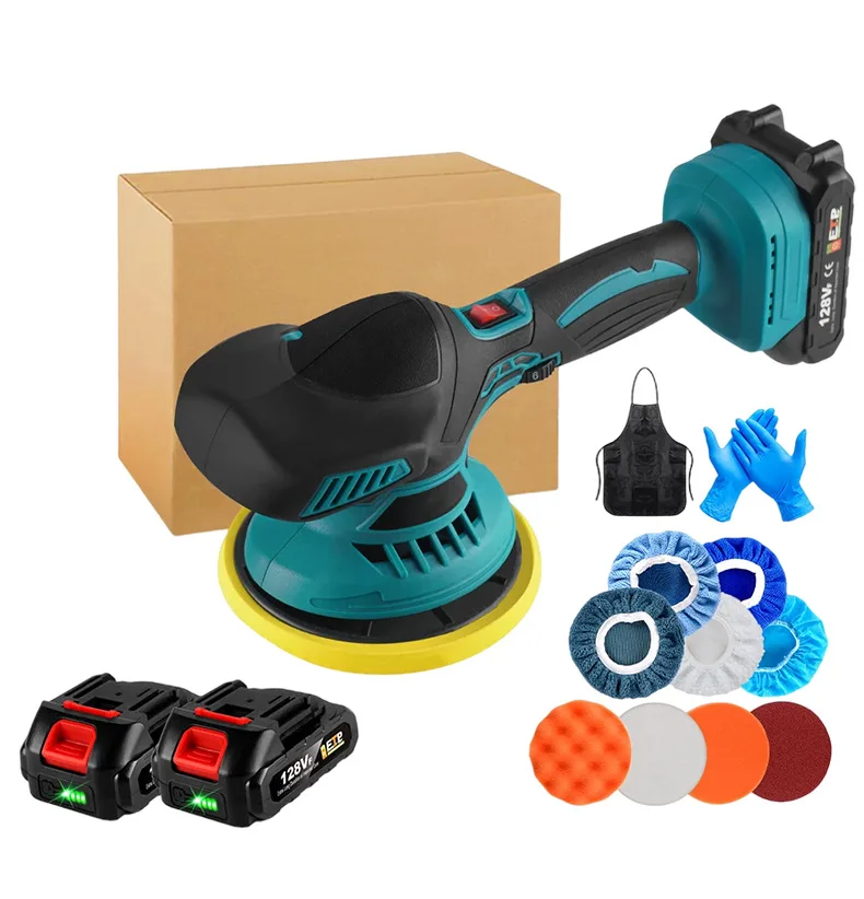 Electric Car Polisher High Efficient Auto Waxing Polishing Machine Multifunctional Rotary Tool Polish Car