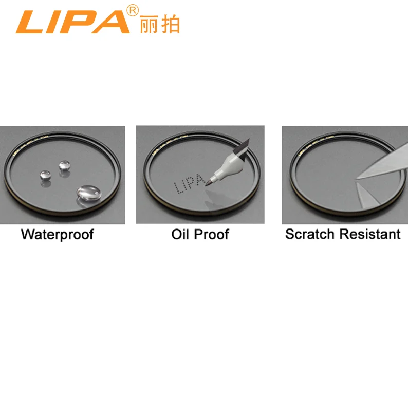LIPA медное кольцо UV 49-82 мм защита объектива камеры, УФ оптический фильтр
