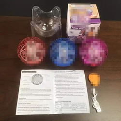 Juguetes Voladores Led Finger Fidget Drone Hand Control Spinning Top Mini Rotate Dron Tricked-out Gyro Ufo Spinner Flying Toy