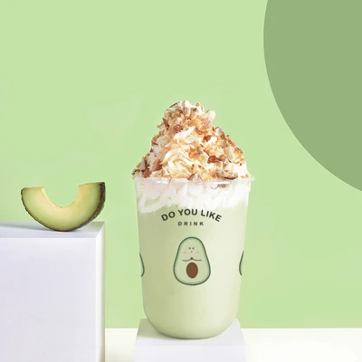 Plastic Cold Drinking Coffee tea milkshake Clear takeaway PET Cup 12oz 14oz 20oz 32oz 16oz Disposable Plastic Cups With flat Lid