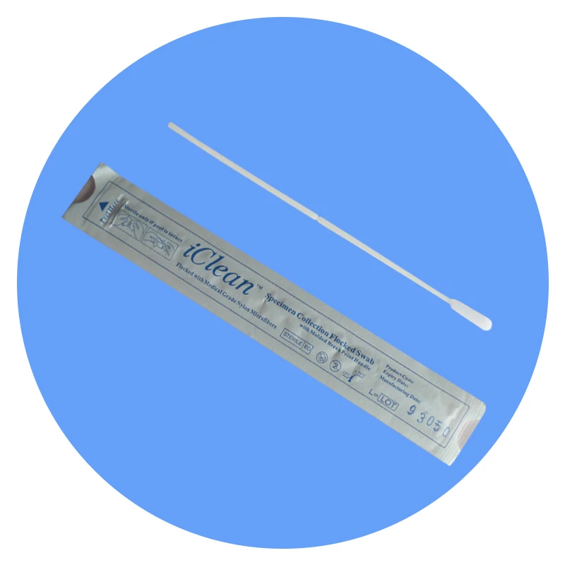 CM-FS915 нейлон тампон производителя медицинский горло образец стерильный тампон палочки медицинский горла с amies транспорта гель