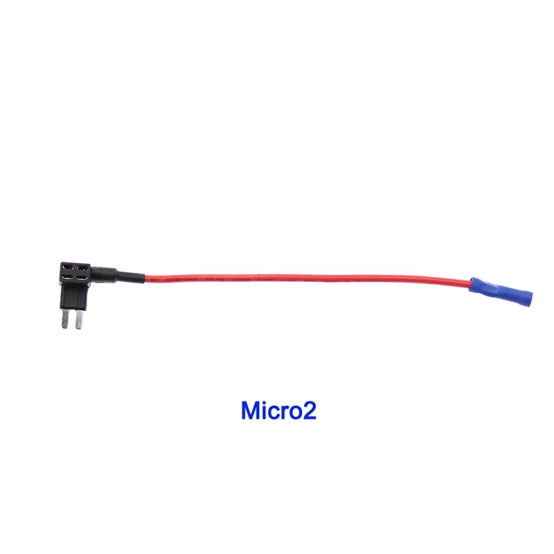 12V Micro Car Add-A-Circuit Fuse TAP Adapter Fuse Holder with fuse optional