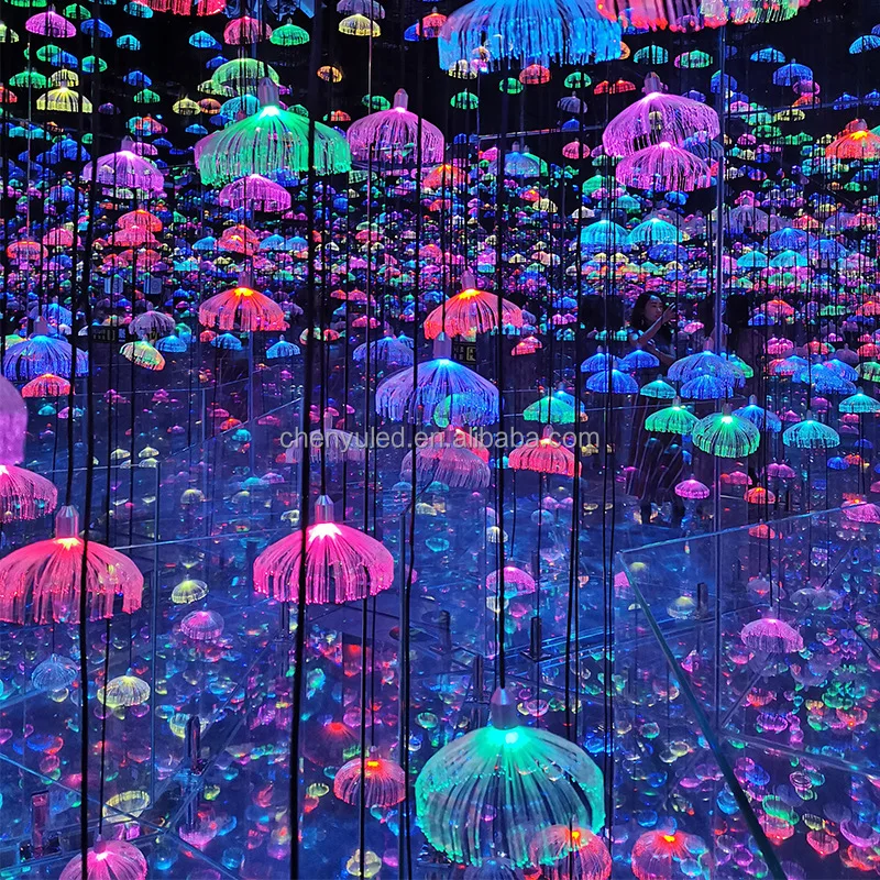Fiber optic lamp outdoor for shop decorations