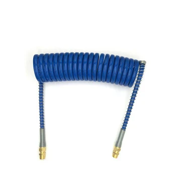 DOT SAE ISO DIN approved factory supply PA12 coiled nylon tube for truck air compressor