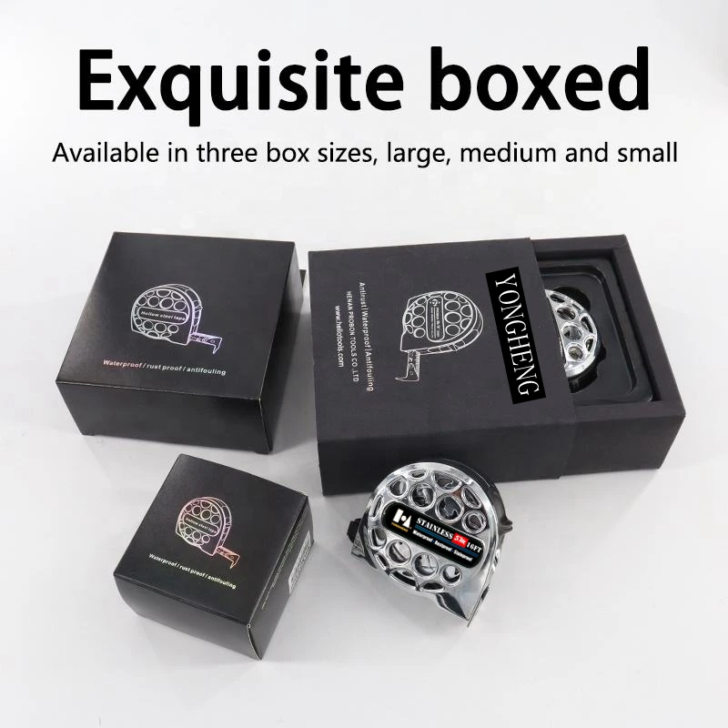 YONGHENG 3m 5m 7.5m Professional Stainless Steel Retractable Waterproof Tape Measure Rustproof Measuring Tape