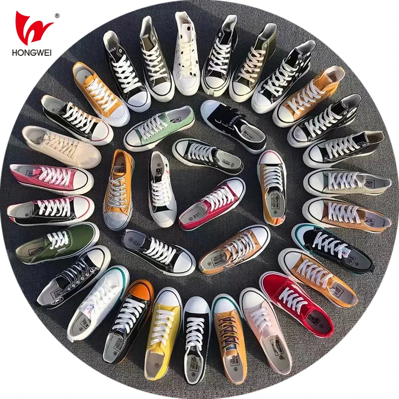 Высококачественные Женские холщовые кроссовки на плоской подошве, дышащая повседневная обувь для студенток, дешевая Женская обувь в наличии