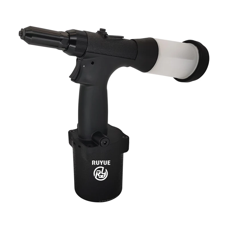 2.4-4.8mm Pneumatic Riveter Hydraulic Riveting Tool Pneumatic Universal Rotating Connector Air Rivet Gun