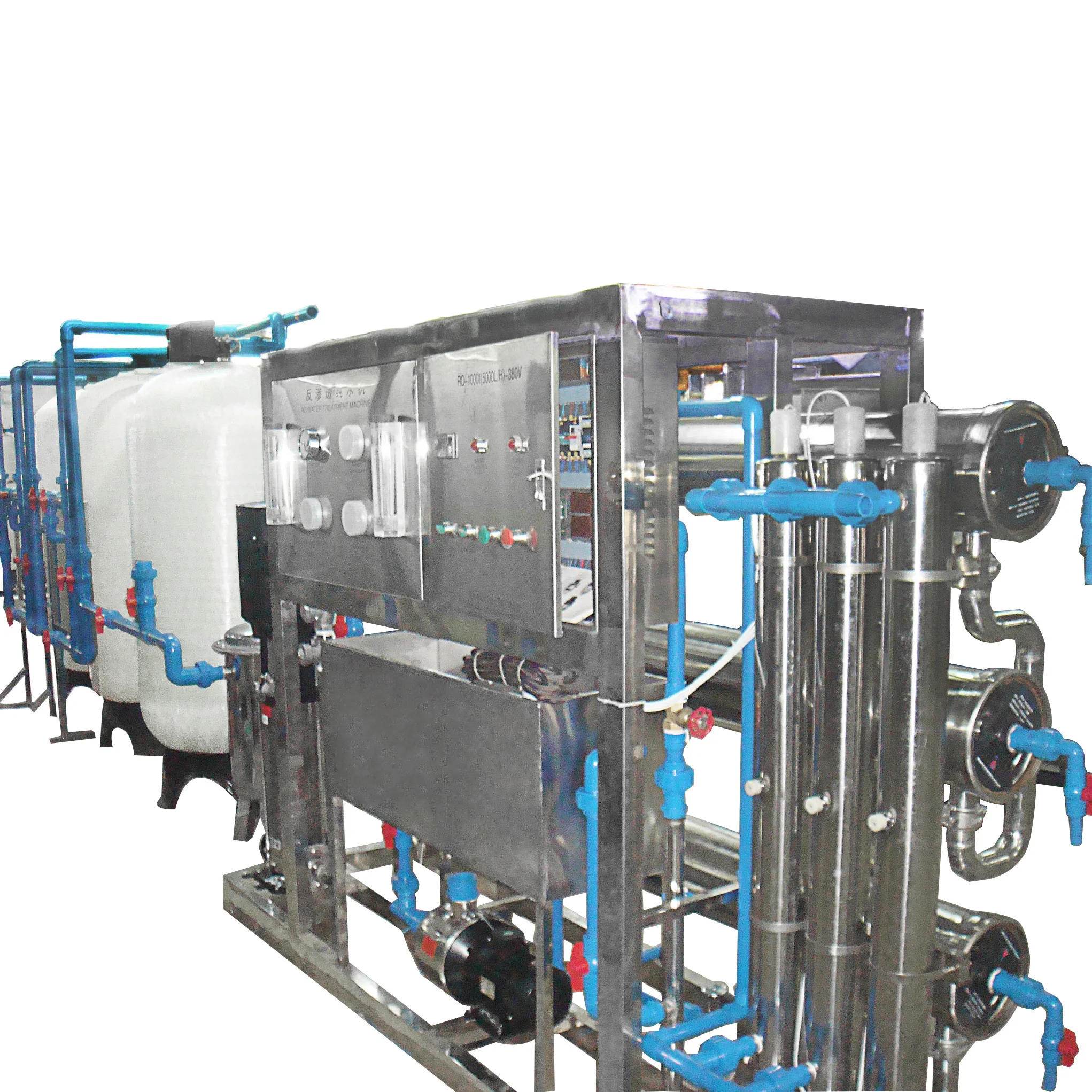 10000LPH large capacity osmosis reverse ro system water water plant manufacturing