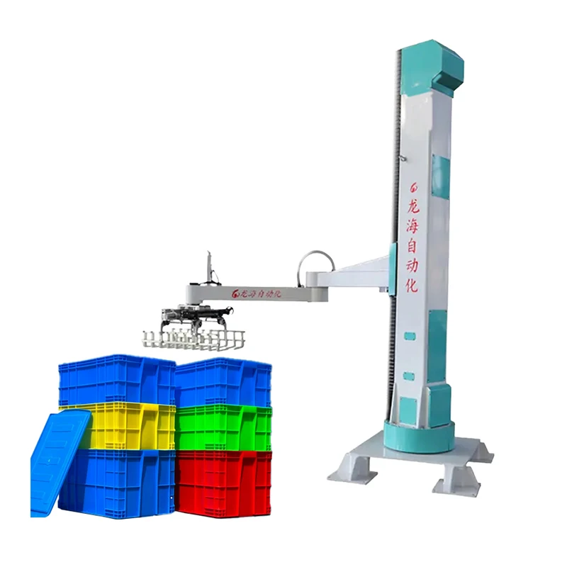 Single Column Robot Palletizer for High-Efficiency Industrial Material Handling