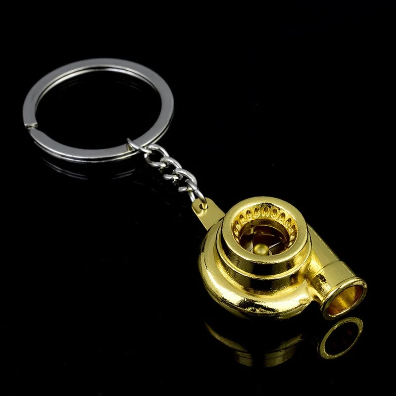 Factory Best Price Car Retrofit Turbo Metal Key Ring Air Blower keychain Accessories